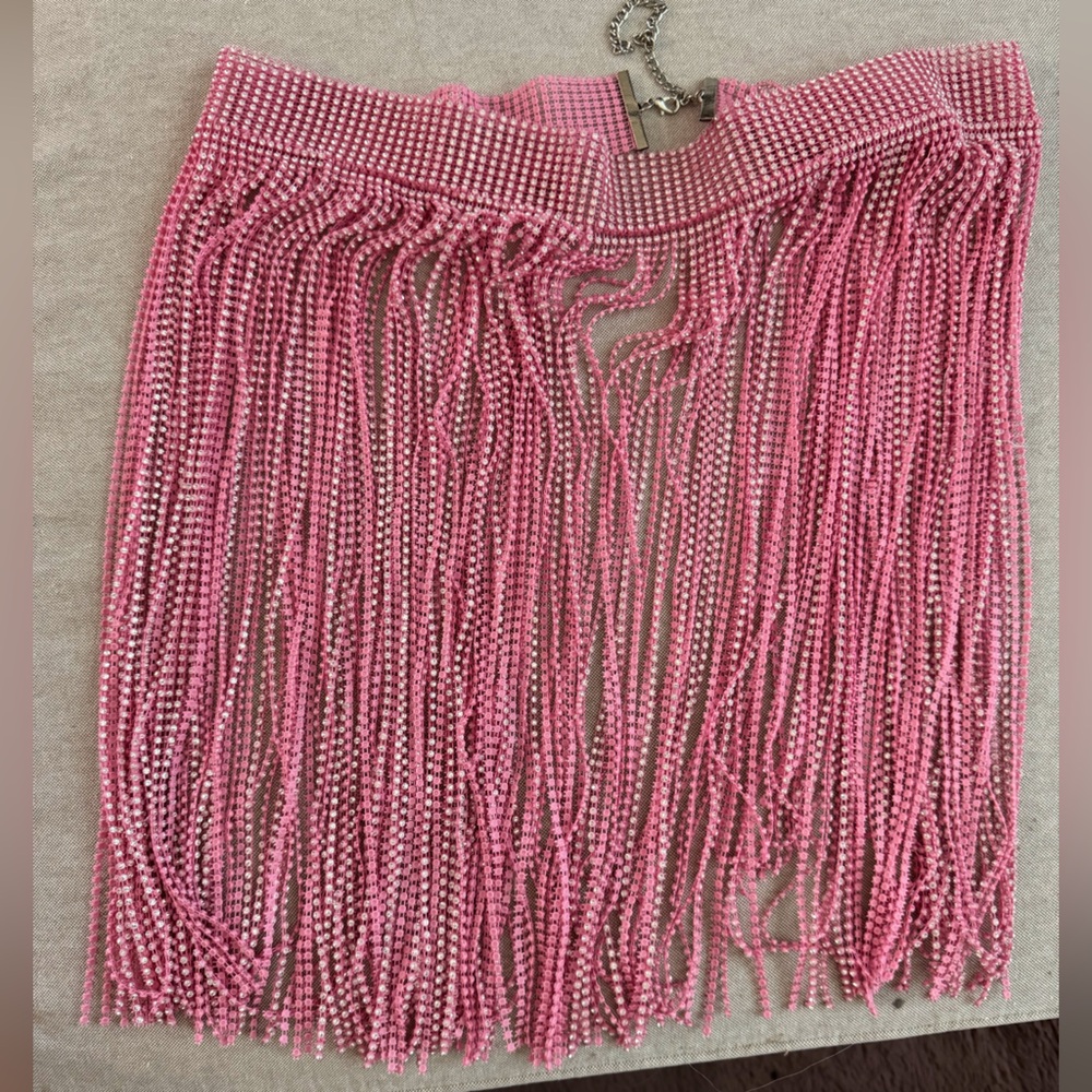 Rhinestone skirt/belt